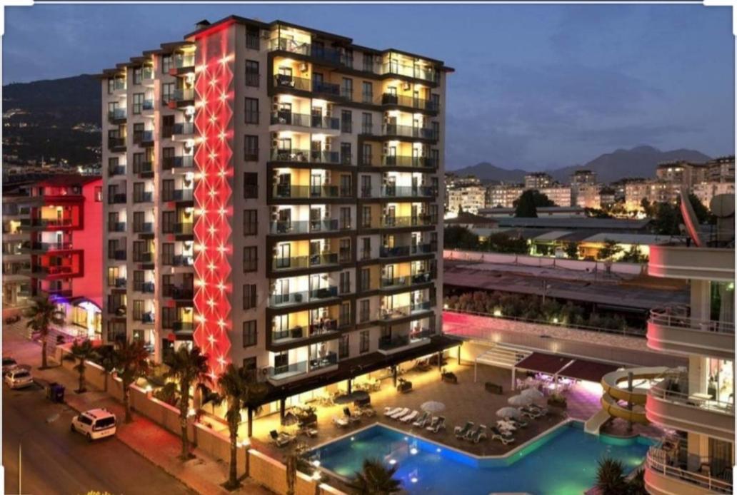 Granada City Alanya Luxury Appartment 800М От Пляжа Клеопатра 外观 照片